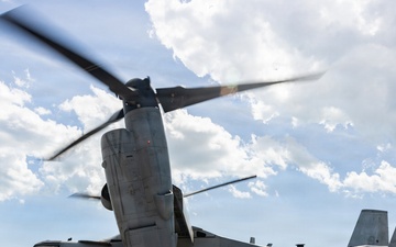 MRF-D Marines conduct routine flight operations