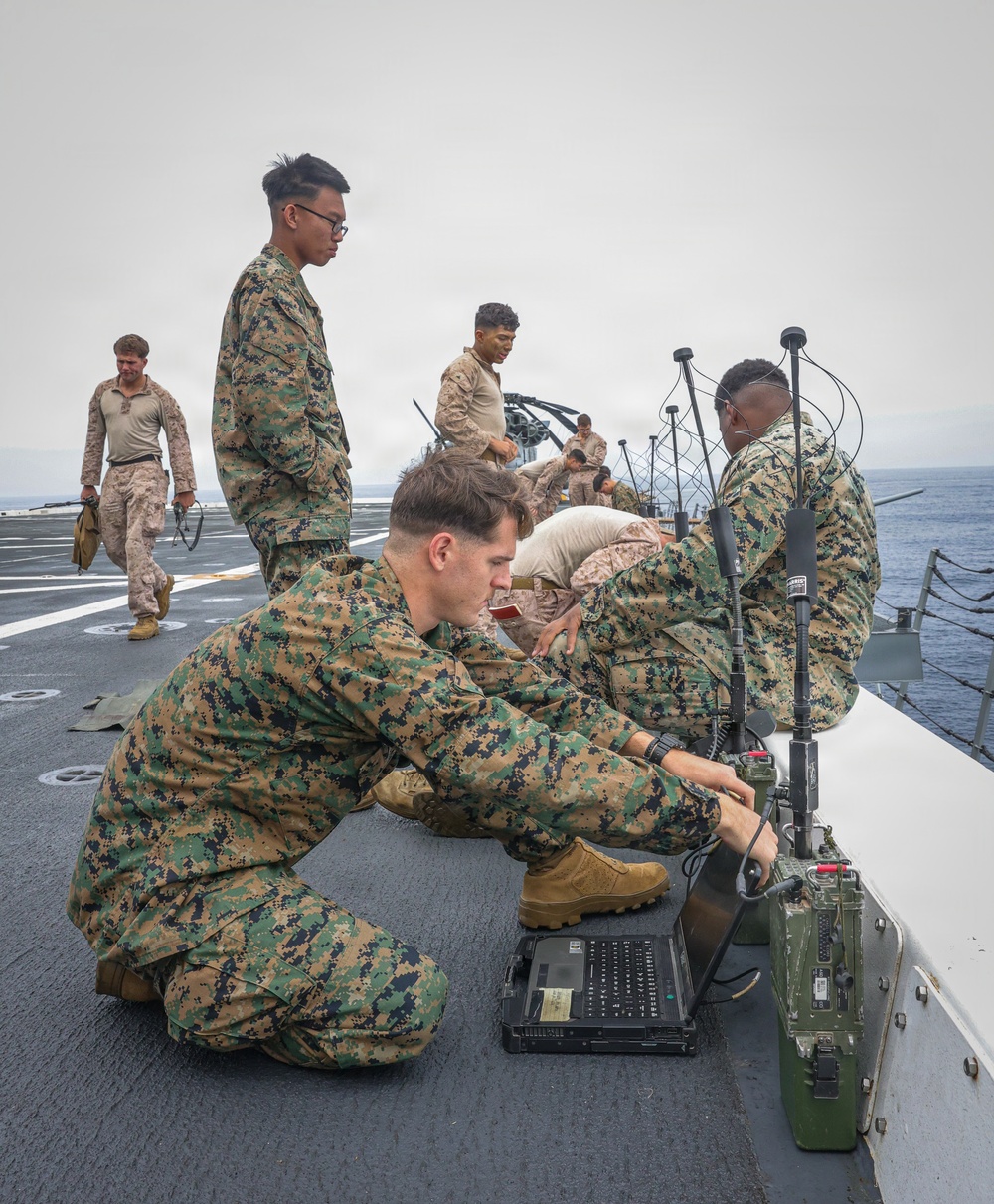 John P. Murtha Conducts ARGMEUEX With Makin Island Amphibious Ready Group