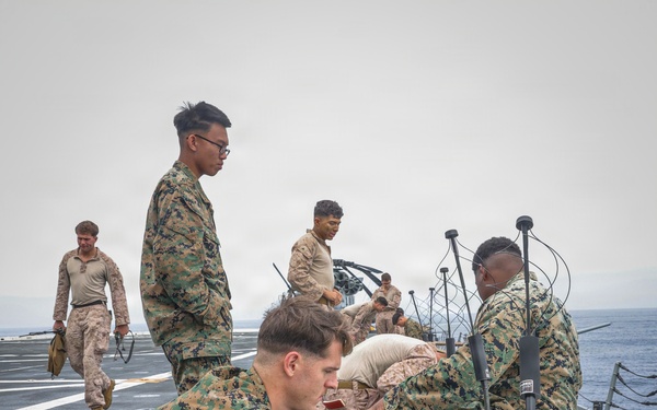 John P. Murtha Conducts ARGMEUEX With Makin Island Amphibious Ready Group