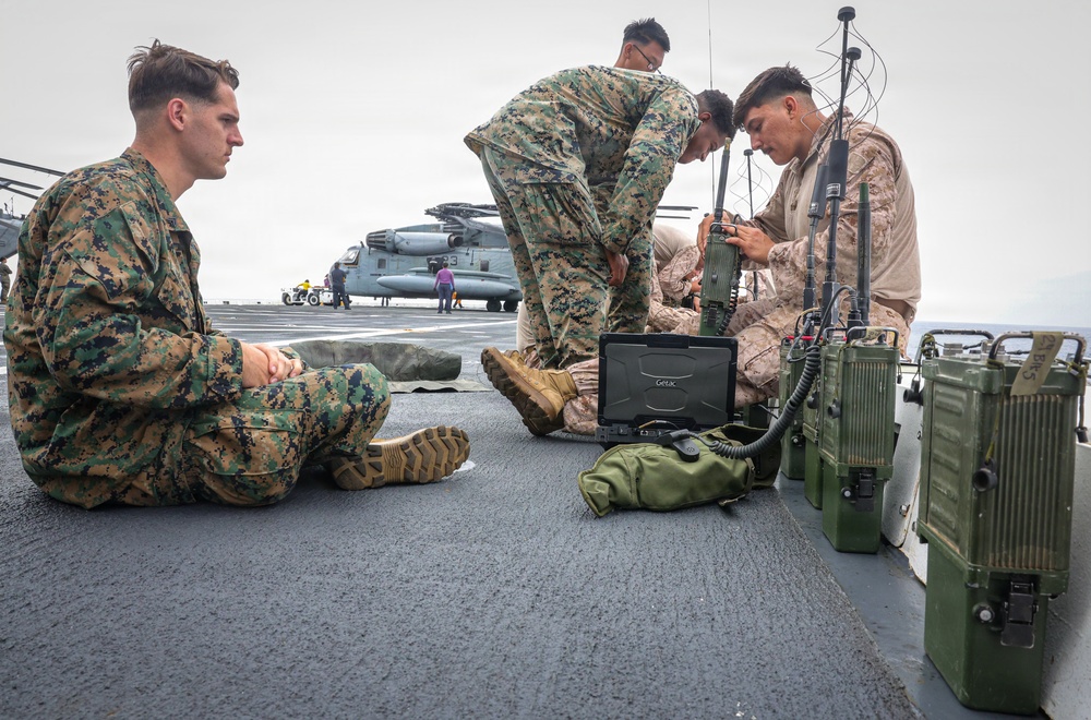 John P. Murtha Conducts ARGMEUEX With Makin Island Amphibious Ready Group