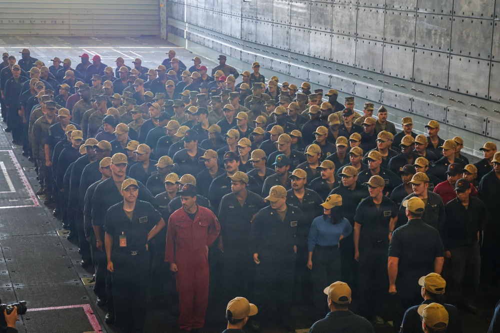John P. Murtha Conducts ARGMEUEX With Makin Island Amphibious Ready Group