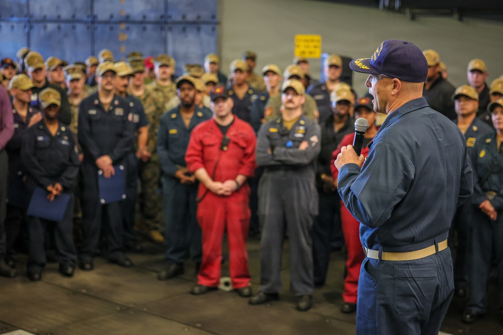 John P. Murtha Conducts ARGMEUEX With Makin Island Amphibious Ready Group