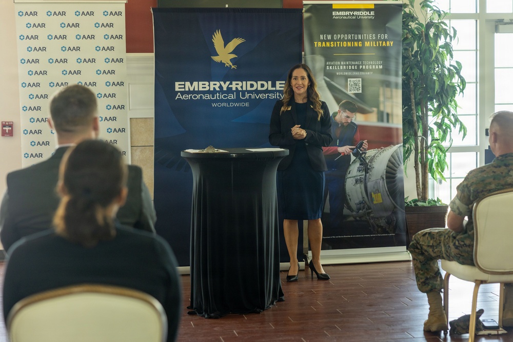 U.S. Marines Graduate Embry-Riddle Aeronautical University Skillbridge