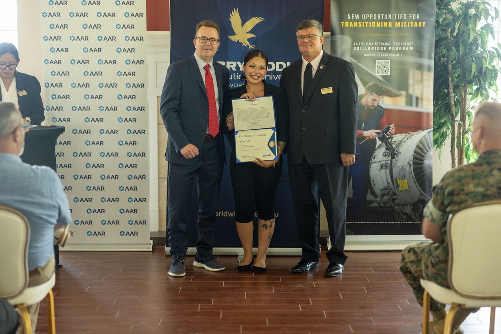 U.S. Marines Graduate Embry-Riddle Aeronautical University Skillbridge
