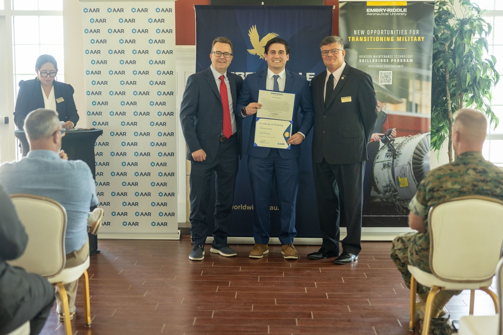 U.S. Marines Graduate Embry-Riddle Aeronautical University Skillbridge