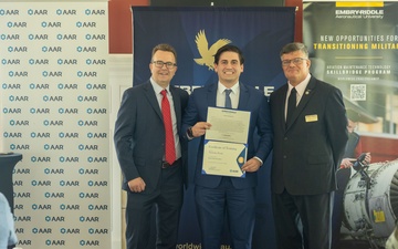 U.S. Marines Graduate Embry-Riddle Aeronautical University Skillbridge