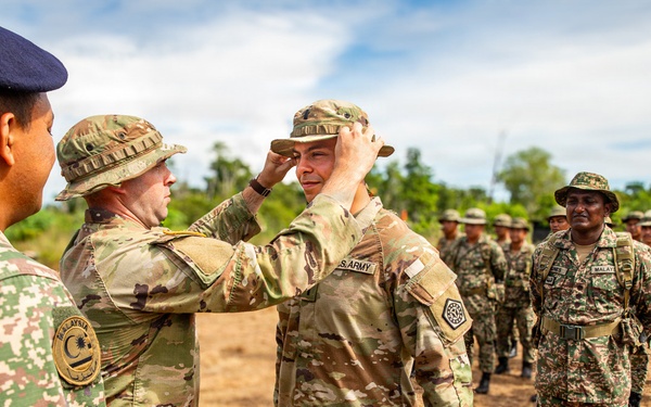 U.S., Malaysian armies strengthen bilateral ties with joint promotion ceremony