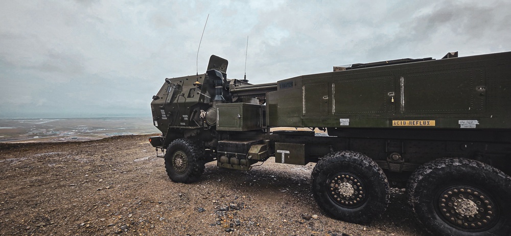 17th FAB HIMARS Overlooks Nome During Operation Tundra Merlin