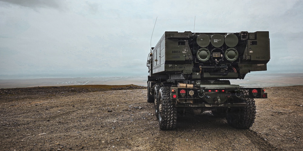 HIMARS Overlooks Nome During Operation Tundra Merlin