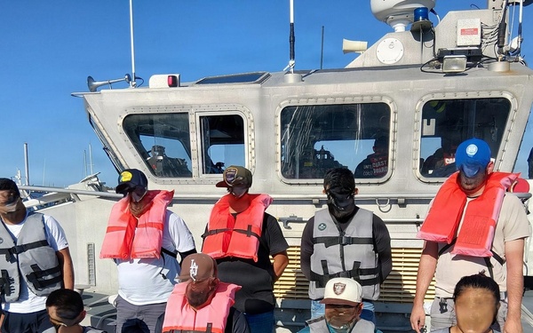 Coast Guard interdicts 9 aliens near San Diego