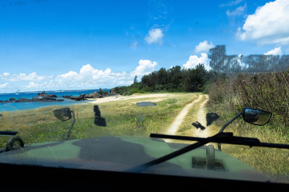 U.S. Marines Conduct Littoral Maneuvers with Medium Tactical Vehicle Replacements