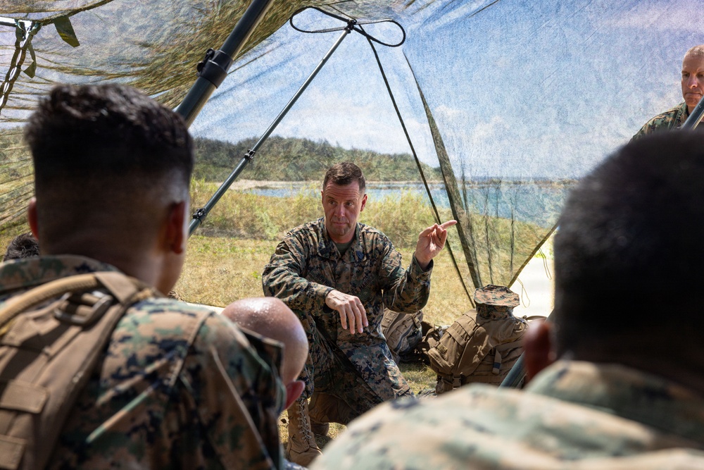 U.S. Marines Conduct Littoral Maneuvers with Medium Tactical Vehicle Replacements