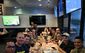 OCS Class 068 at Buffalo Wild Wings restaurant for team outing