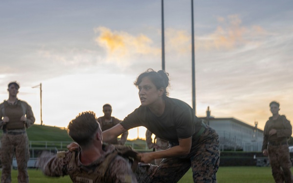 U.S. Marines Participate in a MCMAP Course