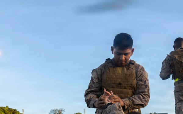 U.S. Marines Participate in a MCMAP Course