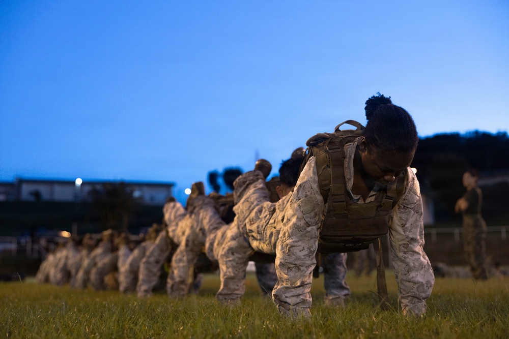 U.S. Marines Participate in a MCMAP Course