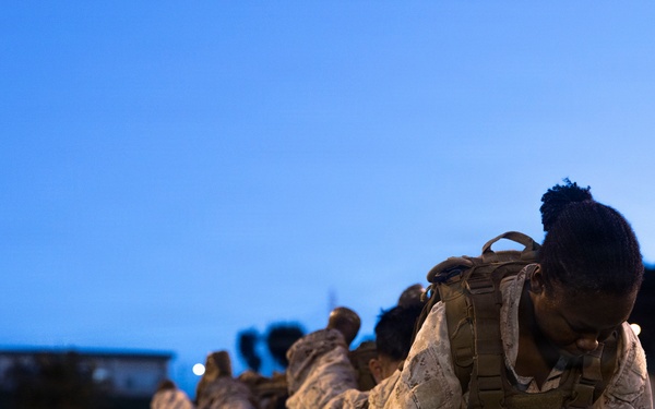U.S. Marines Participate in a MCMAP Course