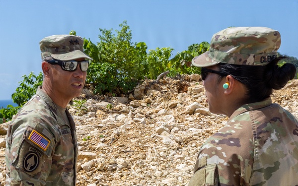 Maj. Gen. Lance Okamura Views Tenacious Archer Live Fire Exercise