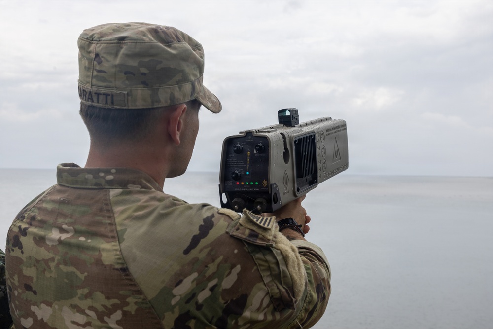 Dronebuster Training During Tenacious Archer 26