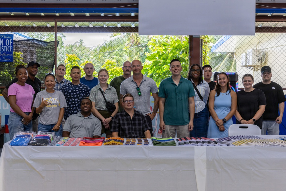 U.S. Military Participates in Palau Back-to-School Fair and Community Day