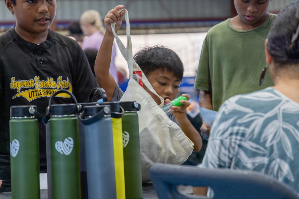 U.S. Military Participates in Palau Back-to-School Fair and Community Day