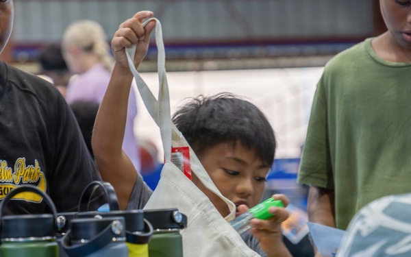 U.S. Military Participates in Palau Back-to-School Fair and Community Day