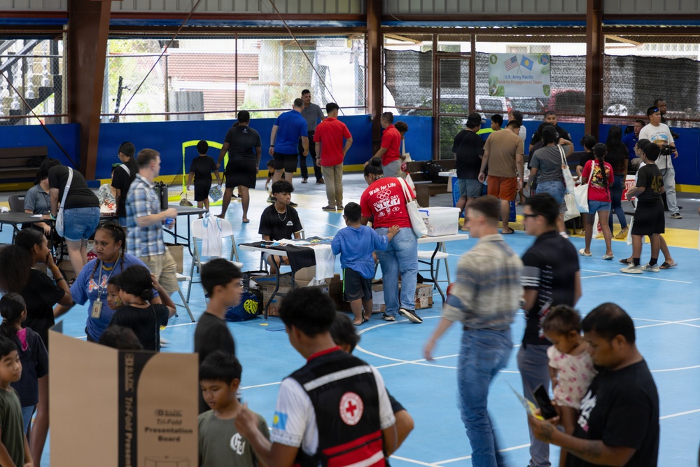U.S. Military Participates in Palau Back-to-School Fair and Community Day