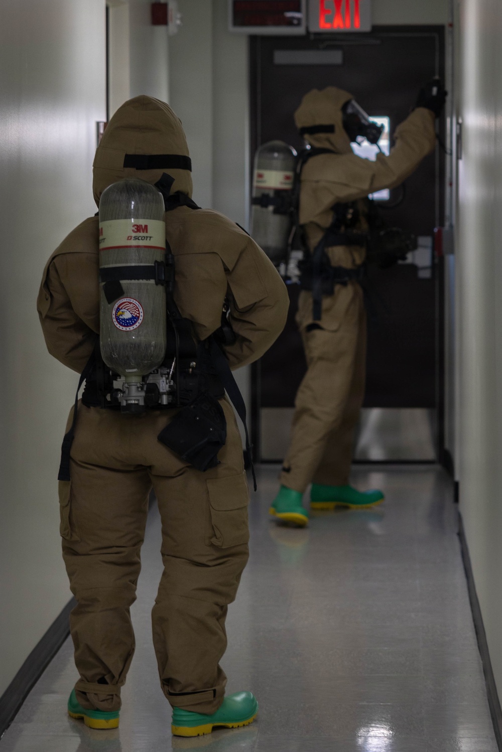 MWSS-171 responds to a simulated chemical attack during KMEP 26.2