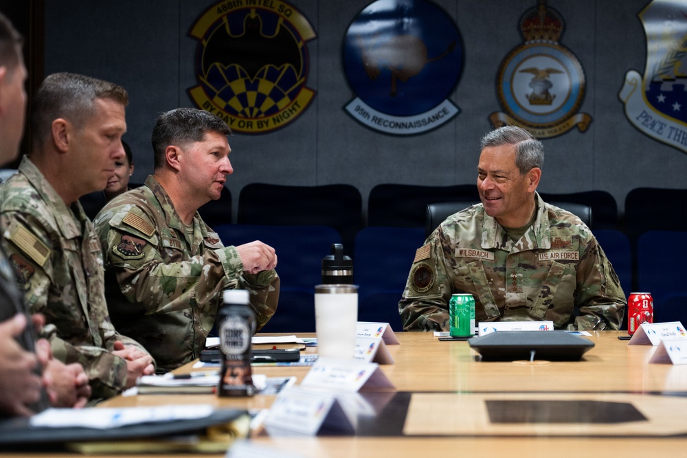 CSAF, CMSAF visit RAF Mildenhall