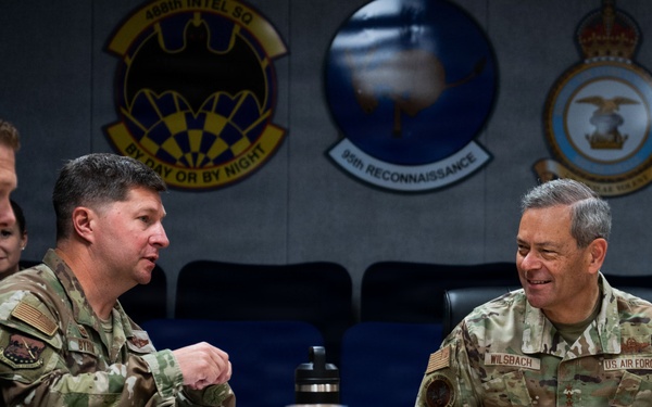 CSAF, CMSAF visit RAF Mildenhall