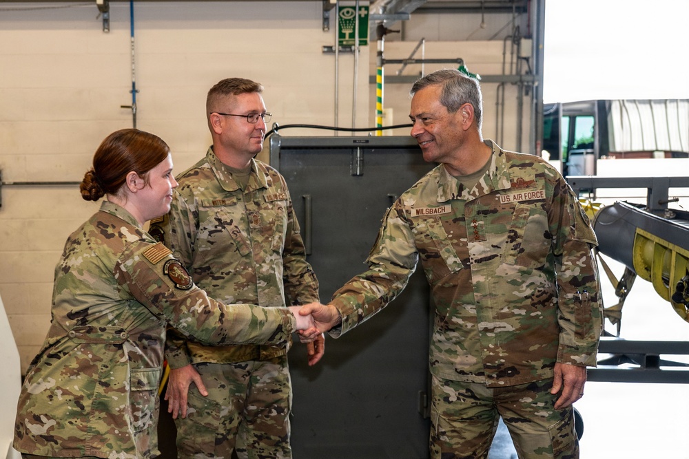 CSAF, CMSAF visit RAF Mildenhall