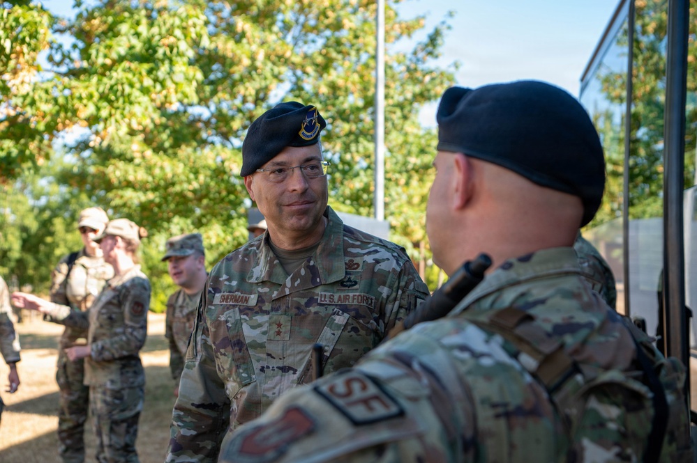 Air Force Installation and Mission Support Center commander visits 52nd Fighter Wing