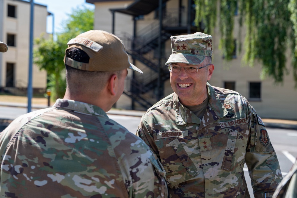 Air Force Installation and Mission Support Center commander visits 52nd Fighter Wing