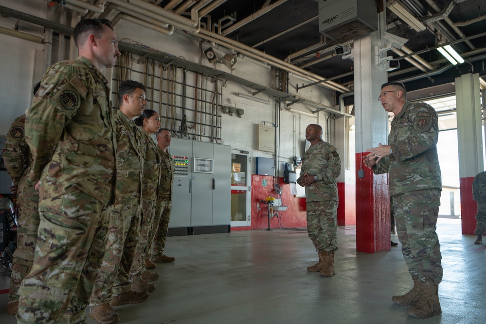 Air Force Installation and Mission Support Center commander visits 52nd Fighter Wing