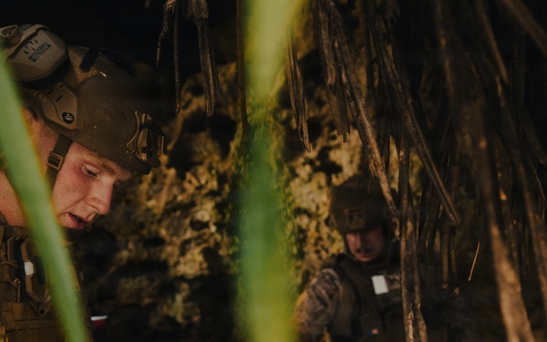 U.S. Marines and Sailors Participate in a Culminating Event of a Combat Medical Course