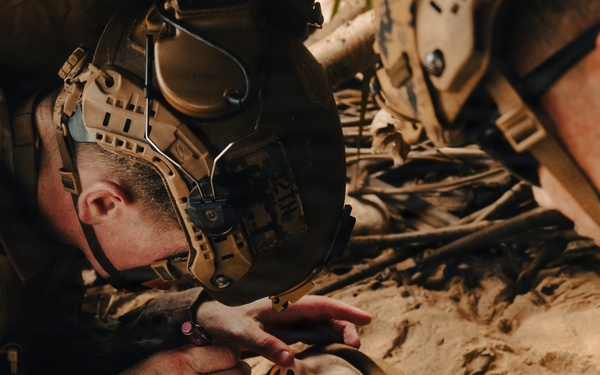 U.S. Marines and Sailors Participate in a Culminating Event of a Combat Medical Course