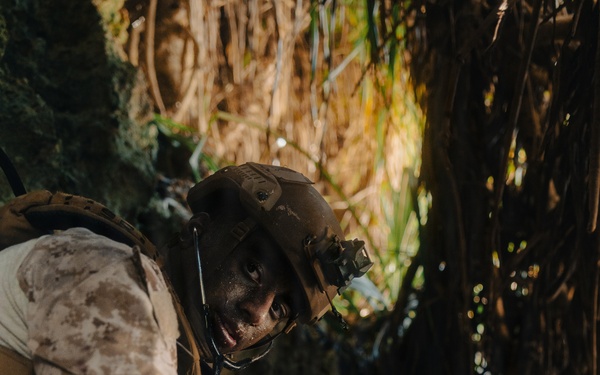 U.S. Marines and Sailors Participate in a Culminating Event of a Combat Medical Course