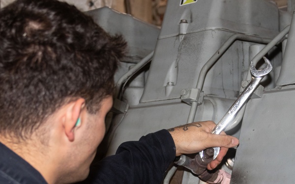 USS Portland Sailors Conduct Routine Operations