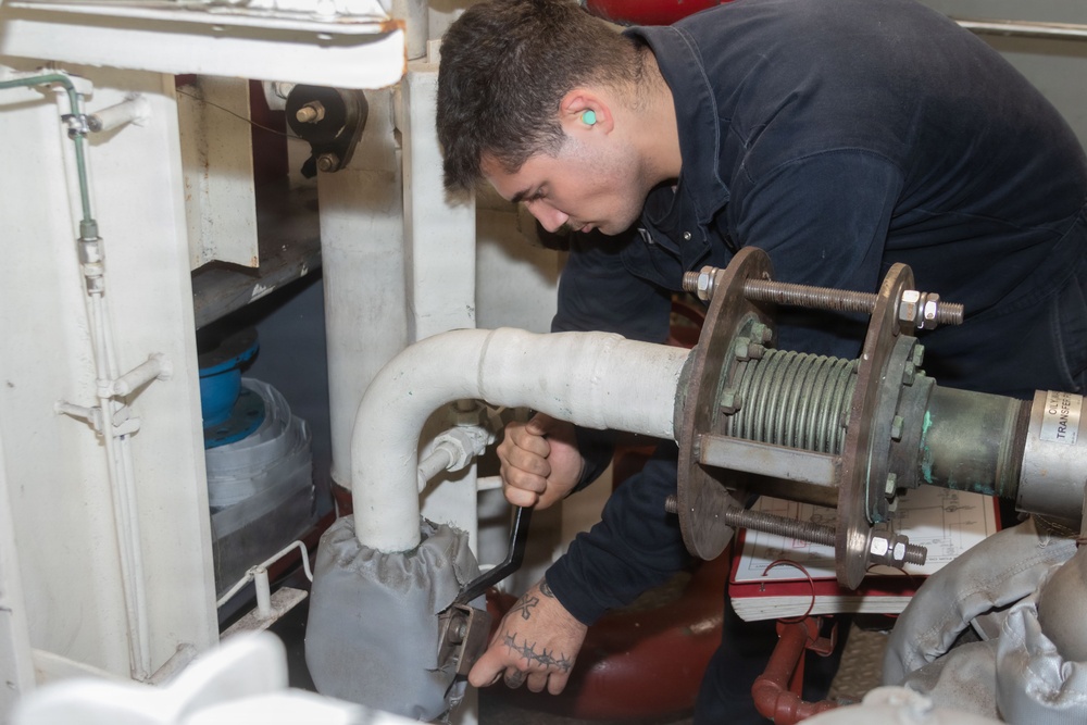 USS Portland Sailors Conduct Routine Operations