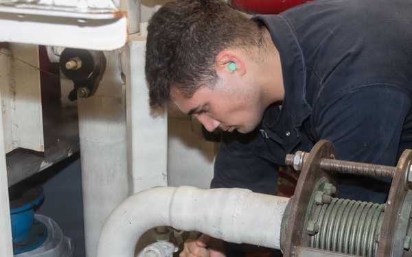 USS Portland Sailors Conduct Routine Operations
