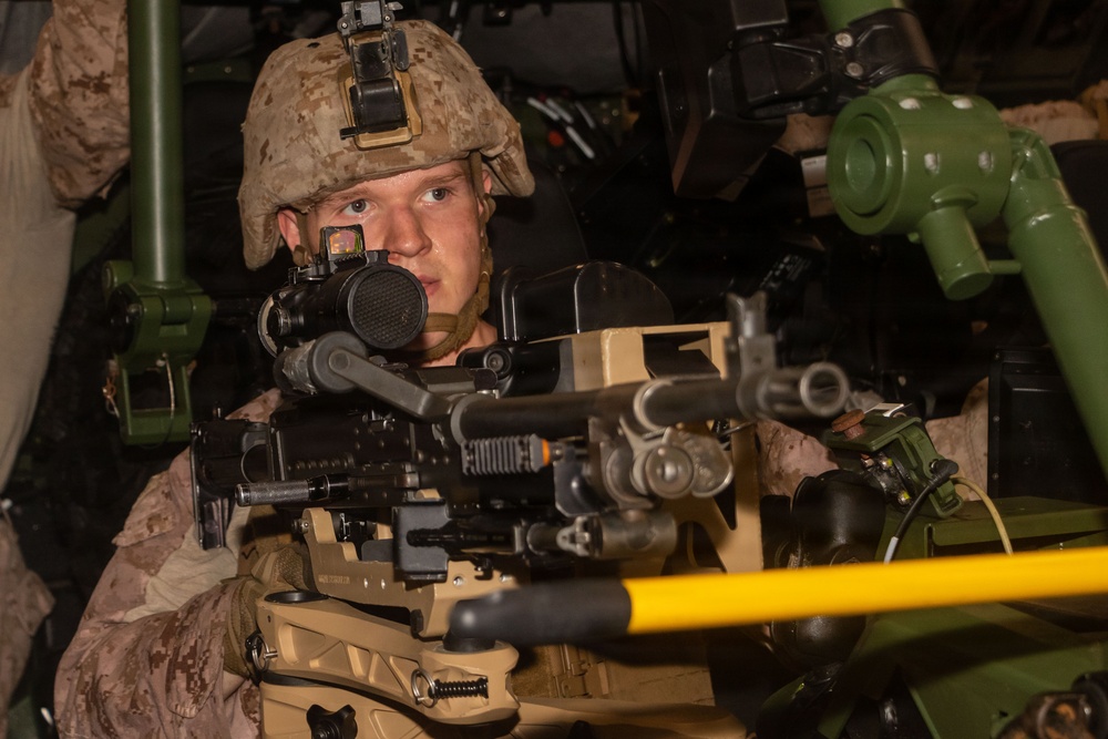 USS Portland Marines Conduct Routine Operations