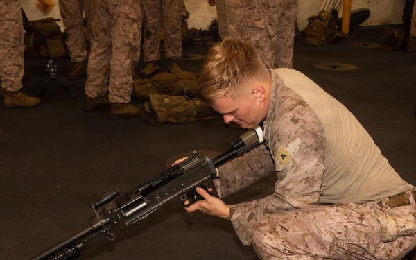 USS Portland Marines Conduct Routine Operations