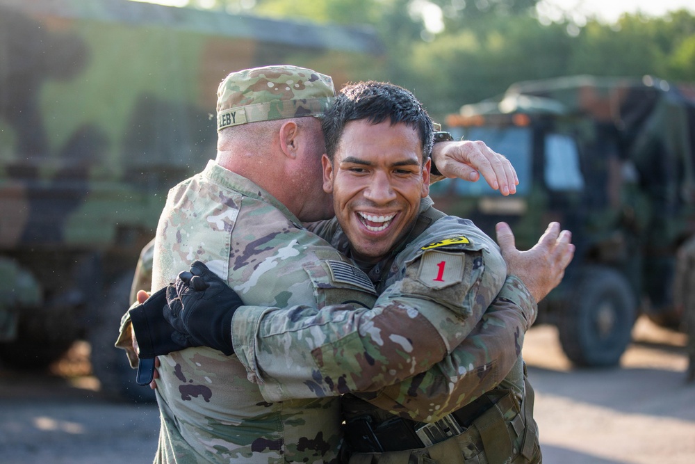 USAREUR-AF Best Squad ruck march
