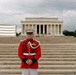 Master Gunnery Sgt. Kevin Bennear Sings the National Anthem at the National Military Monument