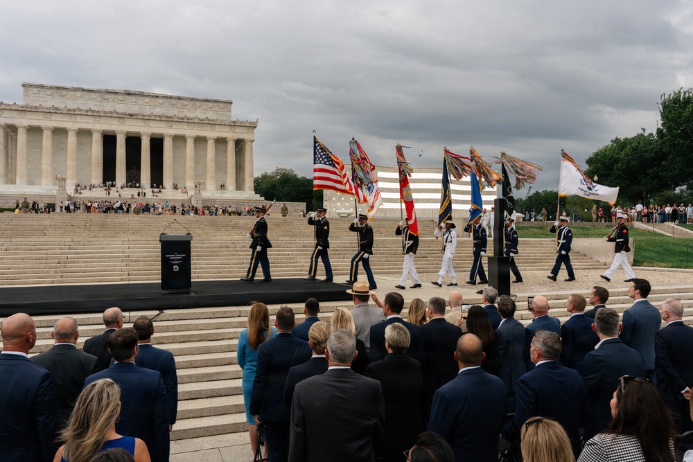 Color Guard at the National Military Monument