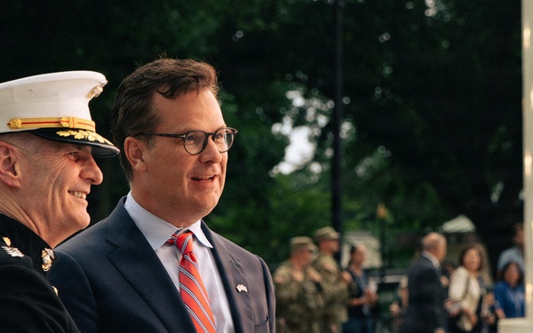 Unveiling of the National Military Monument