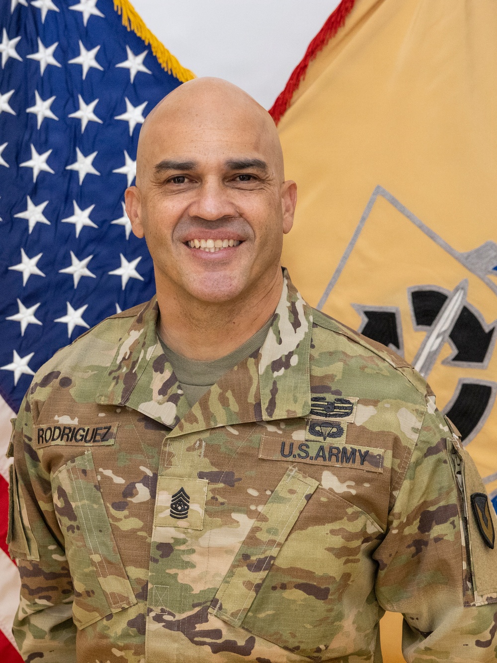 Command Sergeant Major Marcos A. Rodriguez-Baez, 401st Army Field Support Brigade