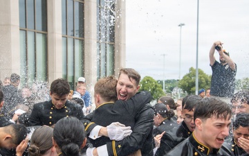 2026 USNA Color Parade Fountain Dunk
