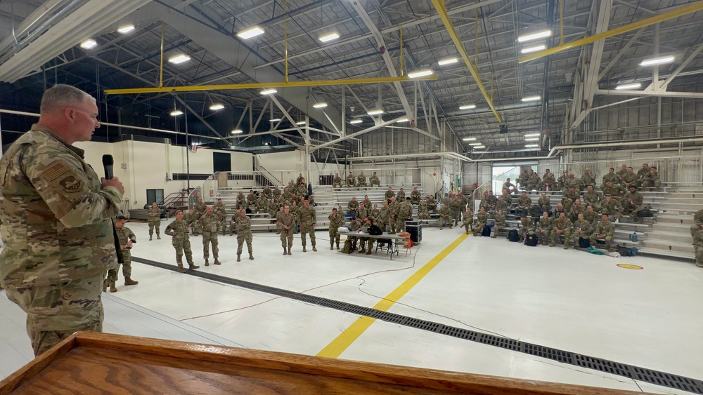 Washington Air National Guard Fire Support Deployment