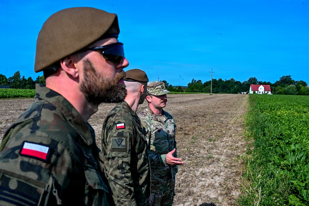 Soldiers Launch Balloons in Poland